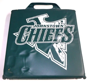Vintage Johnstown Chiefs ECHL Seat Cushion #2 - Picture 1 of 2