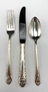 Holmes & Edwards Lovely Lady Childrens Childs Place Setting Silver Plate - Picture 1 of 3