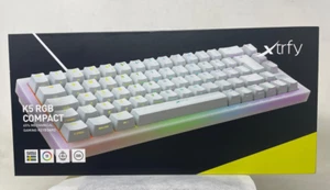 Xtrfy K5 RGB Compact Hotswap 65% Mechanical Gaming Keyboard - White - Picture 1 of 3