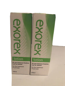 2 Exorex lotion 250ml - MINIMUM 2023 Expiry