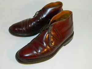 Vintage Crockett & Jones Dorset 6E Brown Chukka Work boots Dainite Soles (T068) - Picture 1 of 17