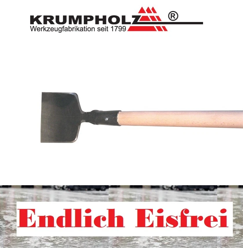 KRUMPHOLZ Eisstößer / Schneescharre / Eisscharre 150mm gehärtet & geschmiedet !