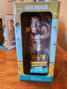 David Robinson San Antonio Spurs Bobble Head Bobblehead 50th Anniversary New - Picture 1 of 13