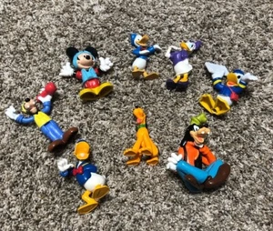 Disney Figuren Konvolut ca. 3" Mickey Donald Daisy Goofy Pluto - Bild 1 von 1