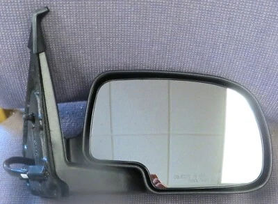 NEW  2000-2002 Chevrolet Tahoe  GMC Sierra Right Passenger Side Mirror w/Puddle - Image 1 of 4