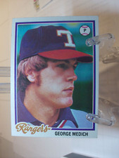 1978 Topps Baseball Card      #583 - George Medich - Texas Rangers     (81148)
