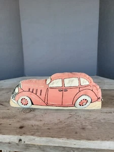 1940s automobile sedan rare sewing car collect Cloth Pin Cushion  - Picture 1 of 16