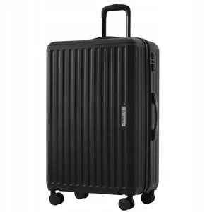 Triplus Schwarzer Koffer 24" Medium, 45 × 27,5 × 69,5 cm, ca 86L, ABS-Material - Picture 1 of 6
