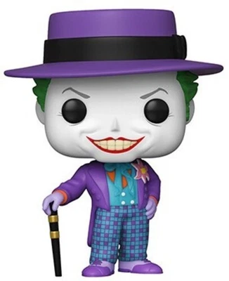 Funko POP! Heroes: Batman 1989 - Joker con sombrero (los estilos pueden variar) (DC) [Juguete nuevo] Foto 1 de 2