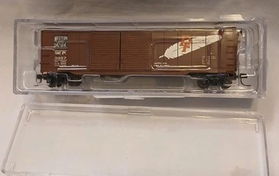 Western Pacific 3007 N-scale train Intermountain Railway 50' AAR Single Door Box - Image 1 of 4