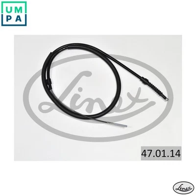 CABLE PULL PARKING BRAKE 47.01.14 FOR VW GOLF/II/Mk JETTA JR/MF/JP/MEABN 1.6L - Image 1 of 4