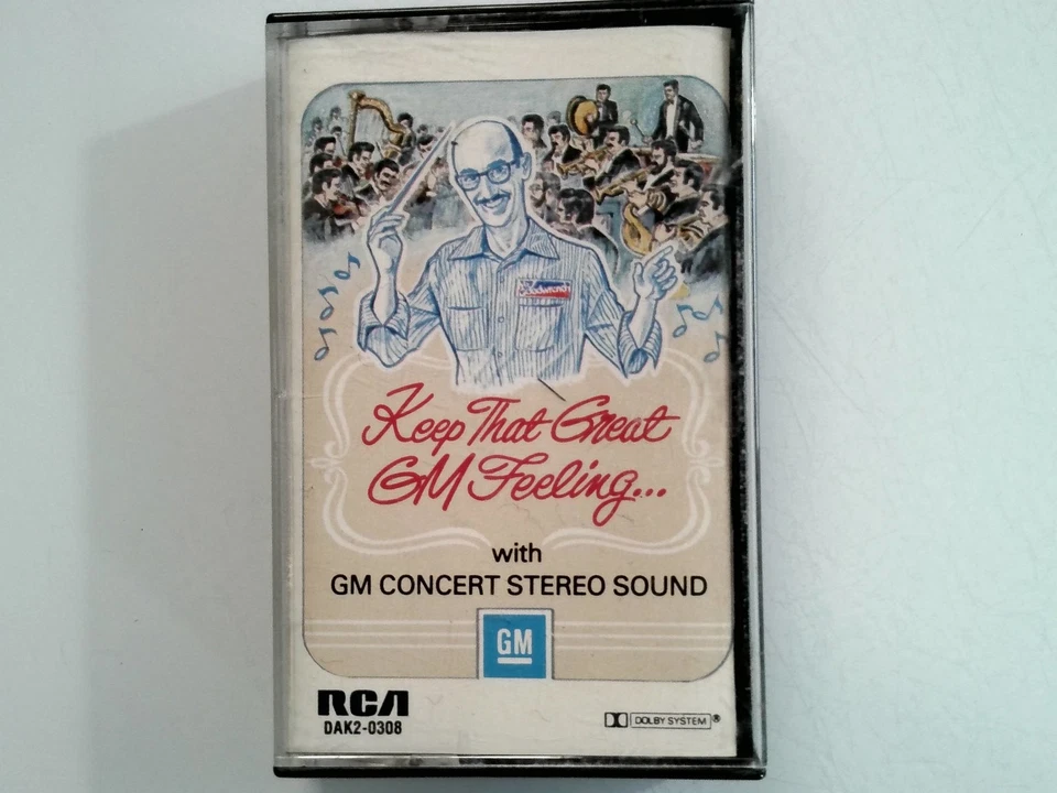 Музыкальная кассета RCA GM DAK2-0308 Keep That Great GM Feeling 1979 Dolby - Изображение 1 из 2