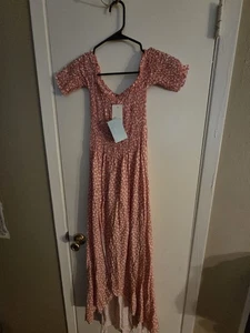 Nueva Colección Para Mujer Vestido Falda Envolvente Top Calado Talla 24 In. Busto con... - Imagen 1 de 5