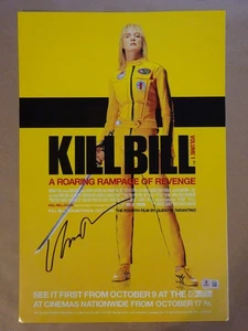 Signed Uma Thurman Autographed Kill Bill 12"X18" Photo Beckett BAS COA - Picture 1 of 6