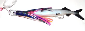 Live Ballyhoo Combo Rig Angelköder 10" Rigged Mahi Thunfisch Marlin Trolling Köder - Bild 1 von 5