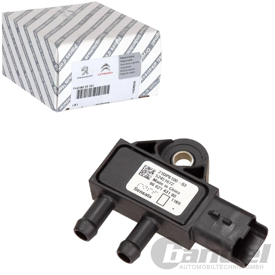 Original PSA Capteur de Pression D'Échappement Convient pour Citroen C5 2 - Photo 1/1