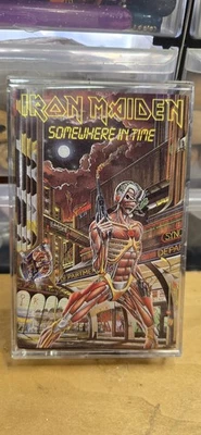 Iron Maiden  Somewhere In Time,cassette,1986,EMI records! Foto 1 de 4
