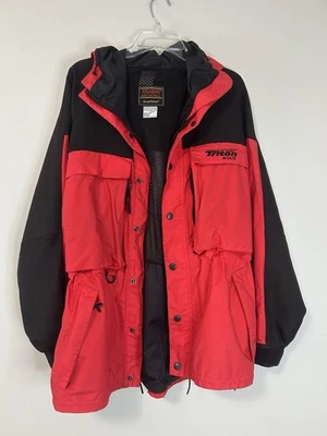 Men’s Stearns Triton Boats Red and Black Jacket, Size M - Image 1 of 4
