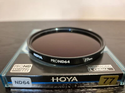 HOYA Pro ND 64 filter 77mm - Image 1 of 3