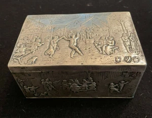 Hanau Nuremberg Germany 18th Centrury Silver Box - Picture 1 of 8