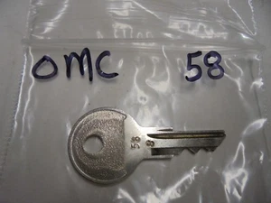 Genuine Evinrude Johnson OMC Key #58 #501807 New - Bild 1 von 1