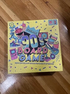 Totally 90's Board Game Adult Quiz Card Trivia Family Fun Play Set Open Box - Picture 1 of 3