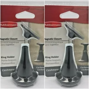 (2 CONFEZIONI) Rubbermaid - Portaanello chiusura magnetica con base ventosa - NUOVO - Foto 1 di 7