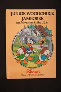 DISNEY JUNIOR WOODCHUCK JAMBOREE AN ADVENTURE IN THE U.S.A. HARDCOVER BOOK - Picture 1 of 2