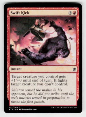Khans of Tarkir #122 Swift Kick - Image 1 of 2