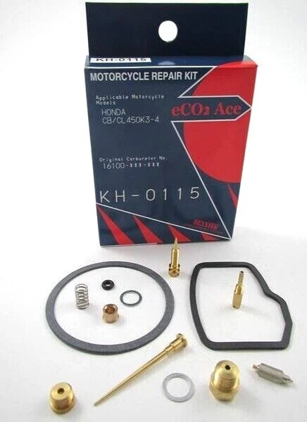 CB450  CL450  1970-1971  Honda  Carb Repair Kit  KH-0115 - Image 1 of 1