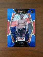 Amir Albazi Premier Blue Disco Prizm Rookie 9 /49 2022 Panini Select UFC RC