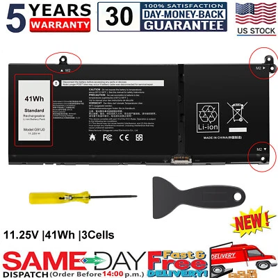 CHARGEYOURLIFE G91J0 Battery For Dell Inspiron 15 5510 5515 5518 3510 3511 3515 3520 3530 3535