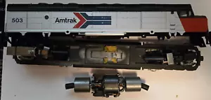 Athearn HO #503 Amtrak F45 Tri-Axel Diesel Locomotive - Needs TLC - Picture 1 of 4
