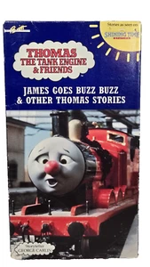 Thomas Tank Engine & Friends James Goes Buzz Buzz VHS 1993 Train George Carlin - Picture 1 of 10