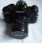 Canon A-1 35mm SLR Film Camera - Black (35-70mm Lens)