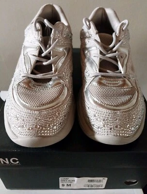 Zapatos para mujer con pedrería 9M LIZA con cordones BHFO 4055 OG caja ligeramente usados Foto 1 de 4