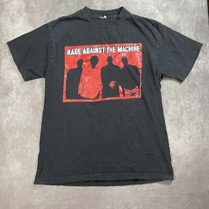 Vintage 1999 Rage Against The Machine Graphic Band Rock Concert Tour Tee Size S - Picture 1 of 7
