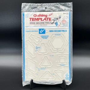 Vintage EZ International Mini Geometrie Marti Mitchell neu in Verpackung Quiltvorlage #9303 - Bild 1 von 3