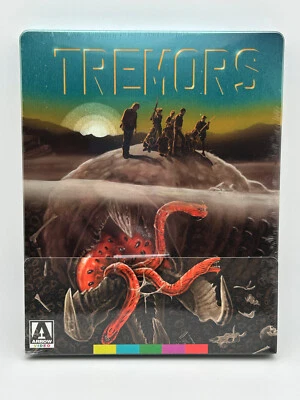 Tremors 4K Ultra HD Steelbook Arrow Video 90s Monster Horror Sci-Fi NEW - Image 1 of 4