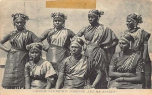 India - The Malabars - Group of women (ethnic group of South Indian Tamil) - SEE - Picture 1 of 2