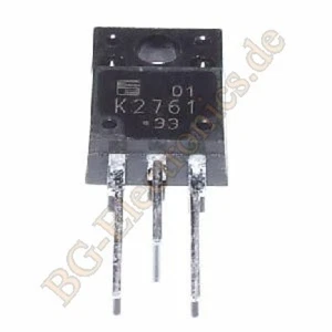 2 x 2SK2761 N-channel Power Transistor 600V 2SK2761-01 Fuji Elec TO-220F 2pcs - Picture 1 of 1