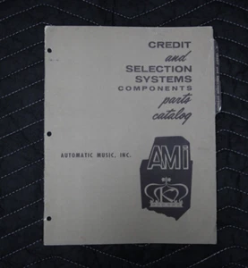 Catálogo de piezas de componentes de sistemas de crédito y selección Automatic Music, Inc. - Imagen 1 de 4