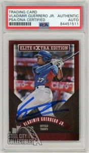 Vladimir Guerrero Jr 2015 Elite Extra Autographed Card #169 PSA/DNA - Picture 1 of 1