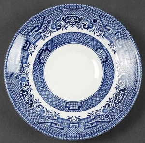 6 Zoll Blue Willow Untertasse für flache Tasse von Churchill England - Bild 1 von 2