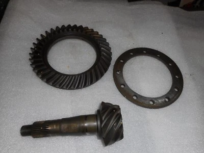 CARRO CHEVROLET 12 PARAFUSOS 4:10 ANEL E PINHÃO COM ESPAÇADOR CHEVELLE CAMARO NOVA SS - Imagem 1 de 4