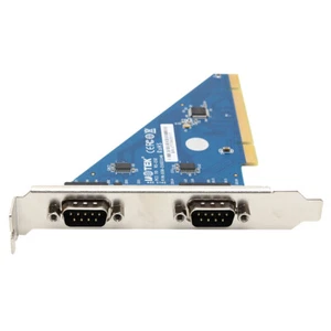 UOTEK PCI to RS-232 Serial Card 2 Ports RS232 to PCI Converter DB9 COM Adapter - Picture 1 of 12