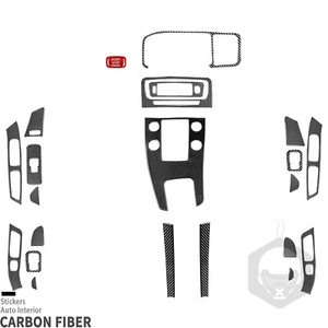 22Pcs Real Carbon Fiber Full Interior Trim Kits For Volvo S60 V60 XC60 2010-2018 - Picture 1 of 15