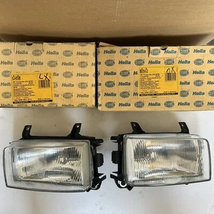 Volkswagen T4 Hella Head Lights Set L + R Eurovan Multivan Syncro Transporter - Picture 1 of 16