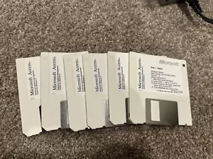 Microsoft Access Version 1.0 Windows Floppy Disks - Picture 1 of 1