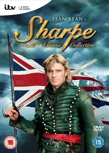 Sharpe DVD Classic Collection Sean Bean  8 discs Set Region 2 UK DVD  New Sealed - Image 1 of 1